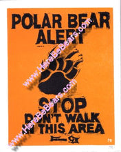 Load image into Gallery viewer, Churchill Warning Sign Prints (On paper)