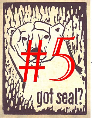#05 Got Seal? postcard