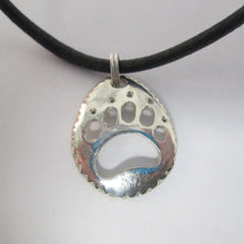 Load image into Gallery viewer, Polar Bear Track pendant
