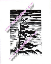 Load image into Gallery viewer, Linocut Relief Art Prints (on paper)

