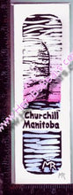 Load image into Gallery viewer, Krummholz Tree (Spring) Linocut/Watercolour Enhanced Bookmark
