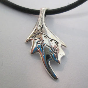 Engraved Caribou ‘Shovel’ pendant
