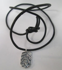 Track Tag pendant