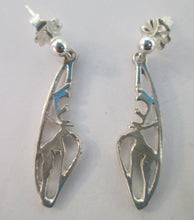 Load image into Gallery viewer, Stealth Caribou earrings

