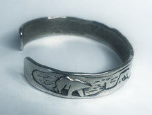 Load image into Gallery viewer, Solid Sterling Silver Cuff Bracelet (medium)

