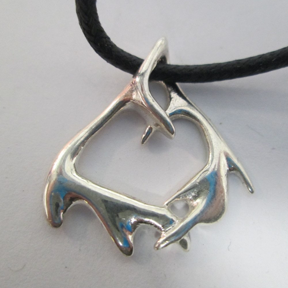 Caribou Antler Design pendant